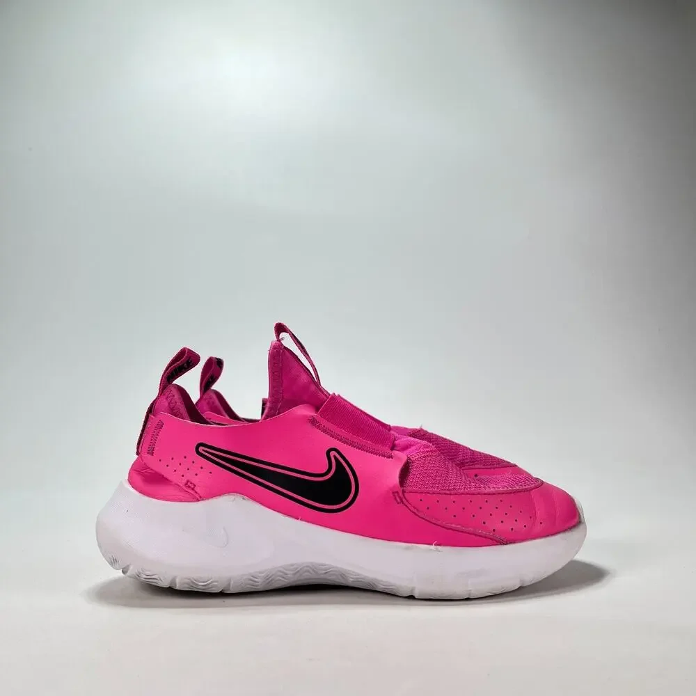 Nike Flex Runner 3 Laser Fuchsia Slip On Athletic Running Shoes Youth Size 4Y